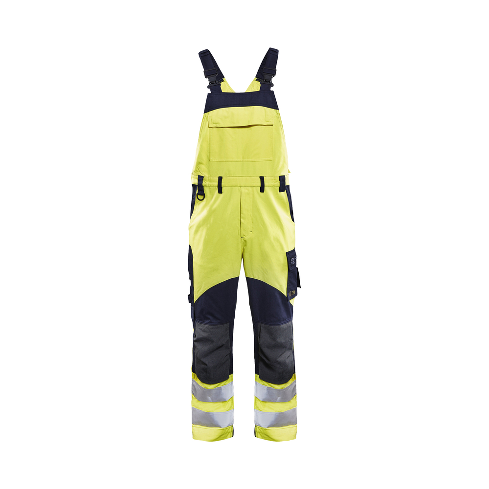 Salopette multinormes inhérent 2889 Jaune fluo/Marine Blaklader - 288915123389C