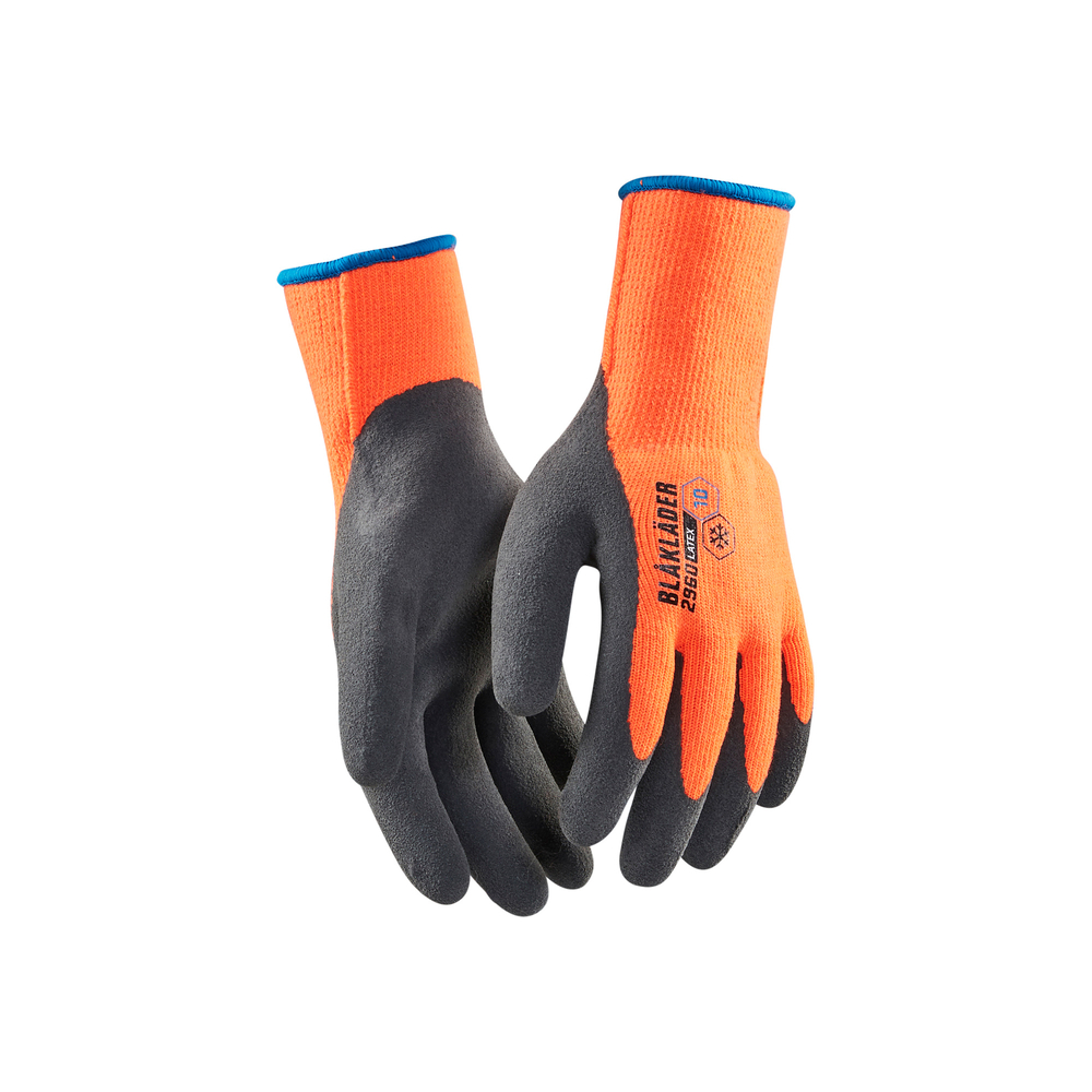 Gants artisan doublés - latex trempé 2960 Orange fluo Blaklader - 296014505300