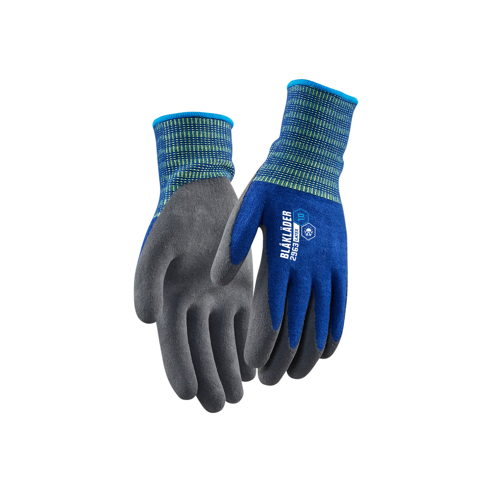 Gants artisan doublés - latex trempé 2963 Bleu roi Blaklader - 296314528500