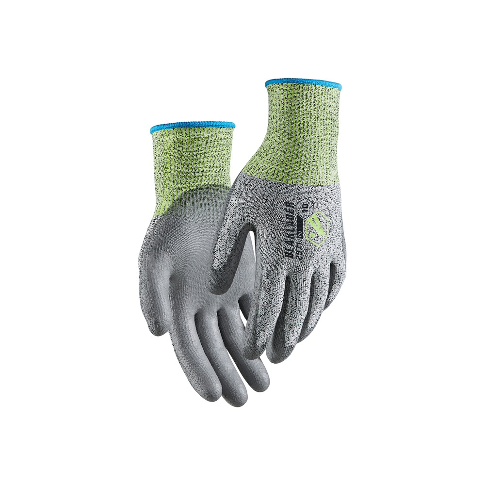 Gants de travail en PU trempé anti coupure niveau B 2971 Noir/Blanc Blaklader - 297114699910