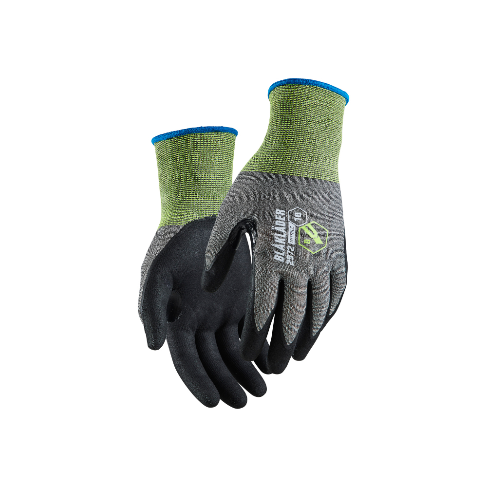Gants de travail en nitrile trempé anti coupure niveau B 2972 Noir Blaklader - 297214709900