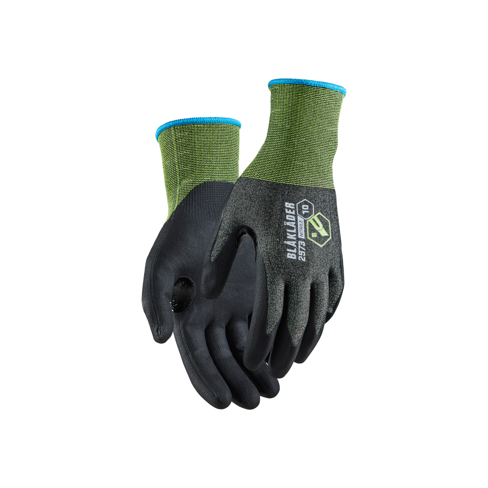 Gants de travail en nitrile trempé anti coupure niveau B Blåkläder 2973 Noir Blaklader - 297314709900