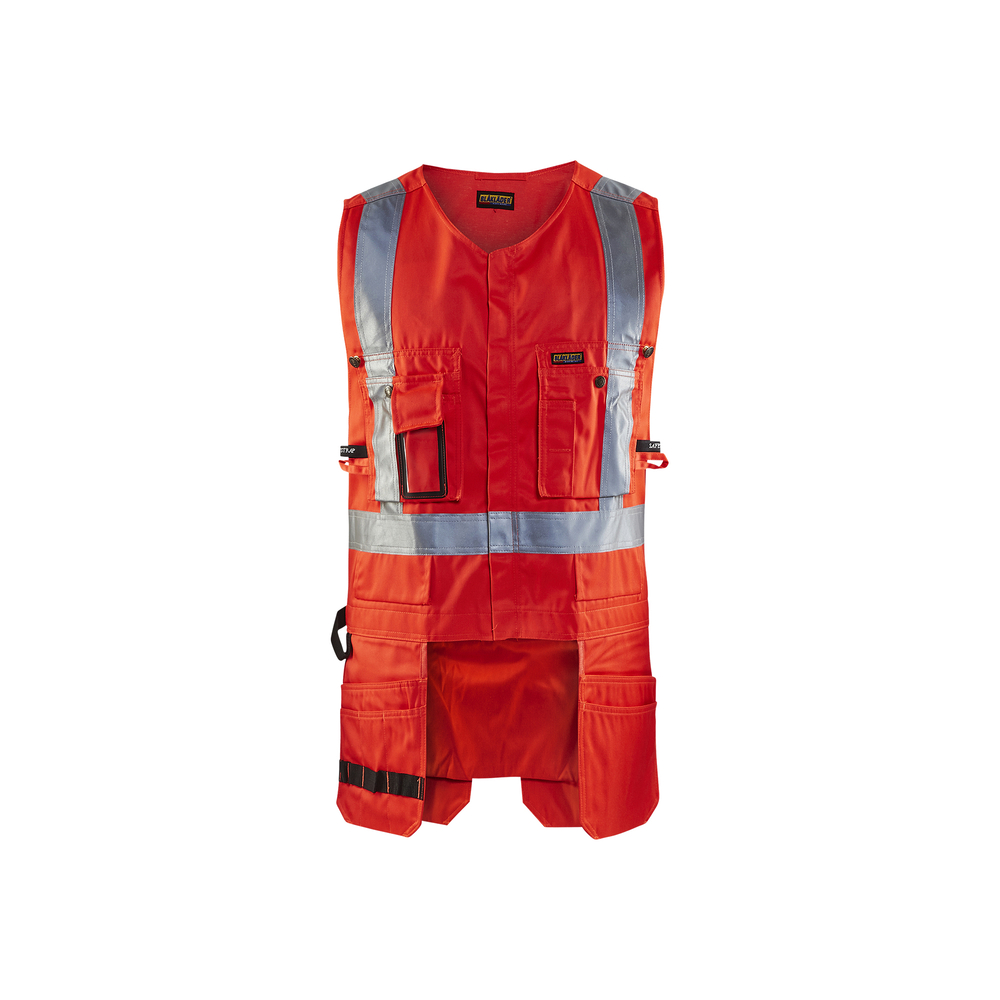 Gilet porte-outils haute-visibilité 3027 Rouge fluo Blaklader - 302718045500