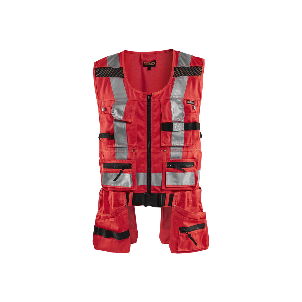 Gilet porte-outil haute-visibilité 3032 Rouge fluo Blaklader - 303218045500