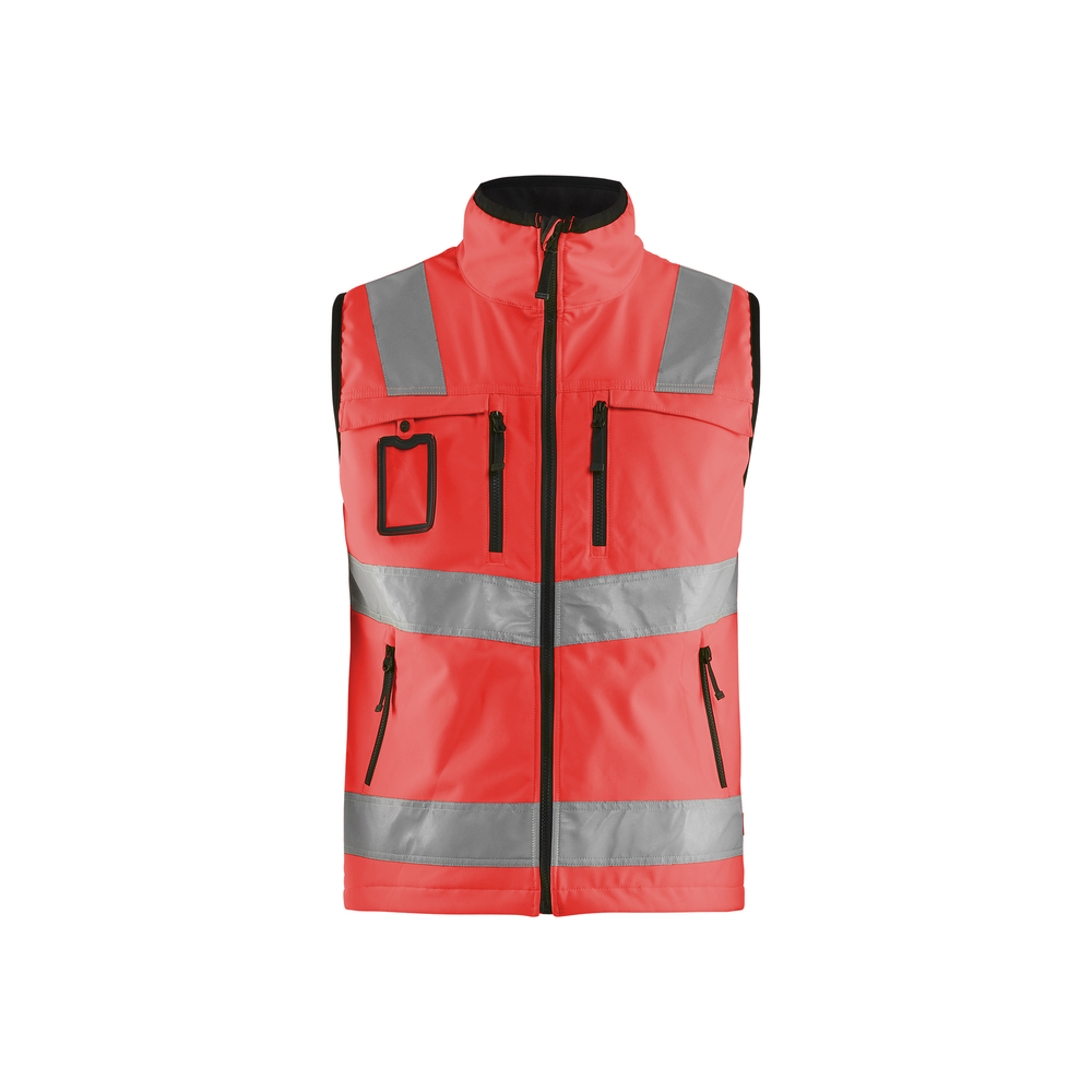 Gilet Softshell haute-visibilité Blåkläder 3049 Rouge fluo Blaklader - 304925175500