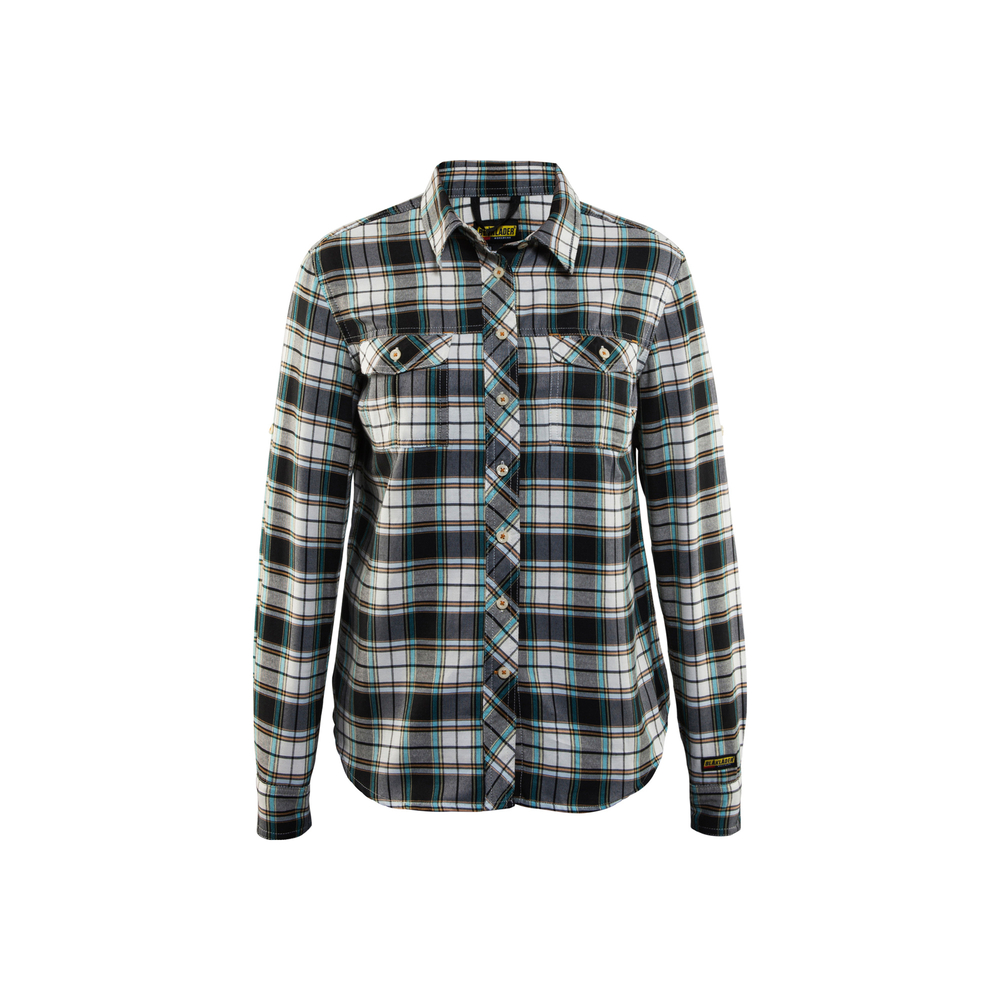 Chemise flanelle femme 3209 Damier noir et blanc Blaklader - 320911369920
