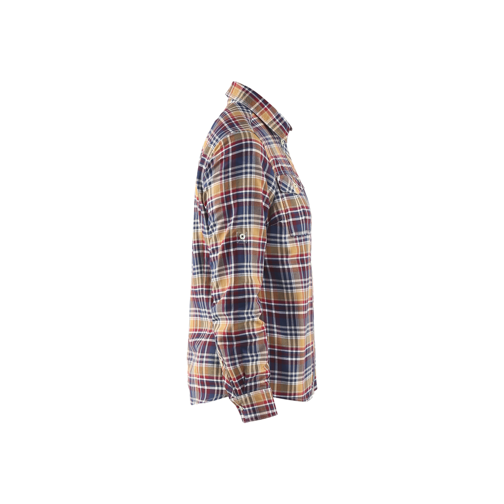 Chemise flanelle Femme 3209 Marine/Orange Blaklader - 320911378954