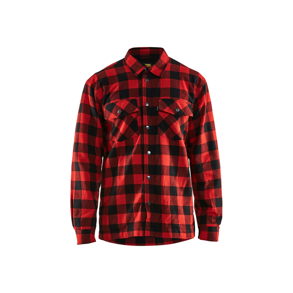 Chemise Flannelle doublée 3225 Rouge/Noir Blaklader - 322511315699