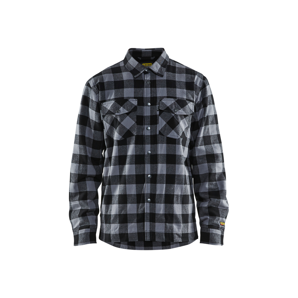 Chemise Flannelle doublée 3225 Gris anthracite/Noir Blaklader - 322511319799