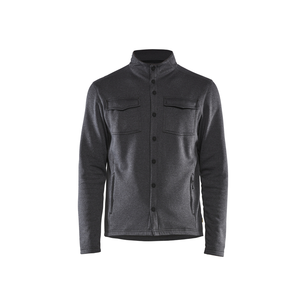Chemise en polaire piqué 3232 Noir/Gris clair Blaklader - 323225339991
