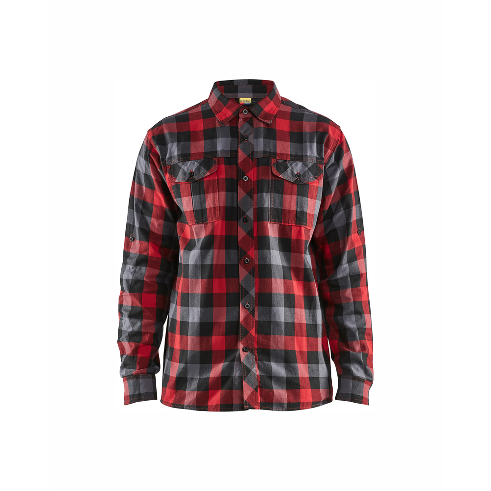 Chemise flannelle Blåkläder 3299 Rouge/Noir Blaklader - 329911525699
