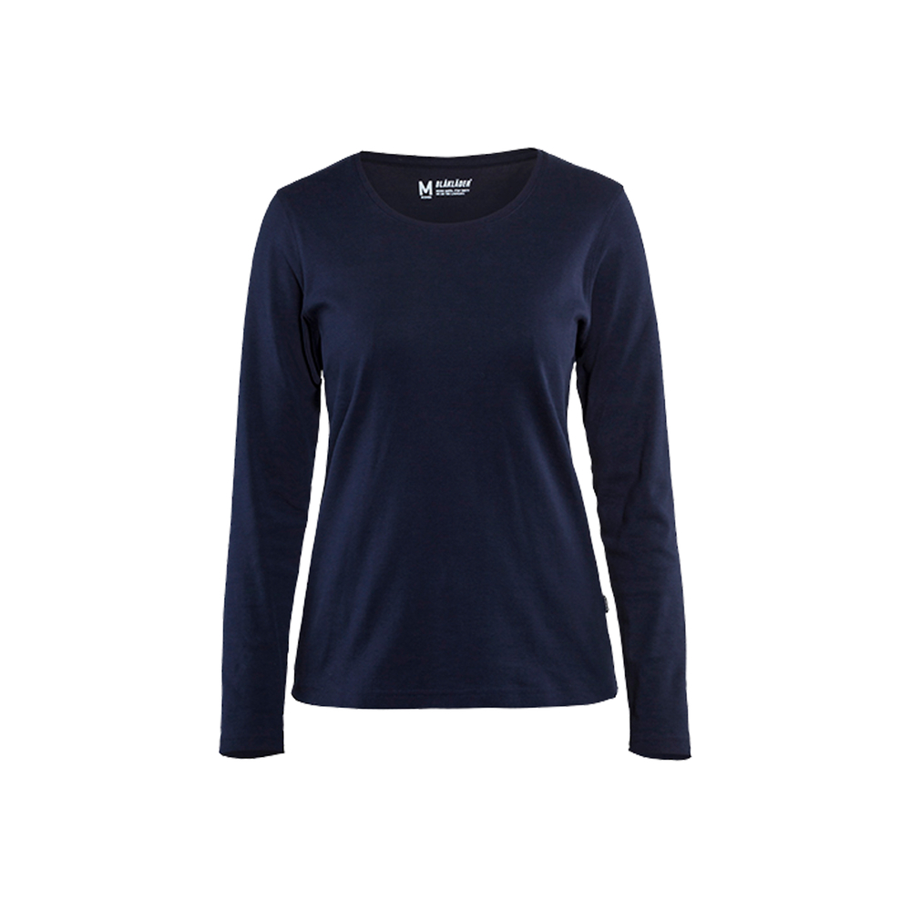 T-shirt manches longues femme Blåkläder 3301 Marine Blaklader - 330110328900
