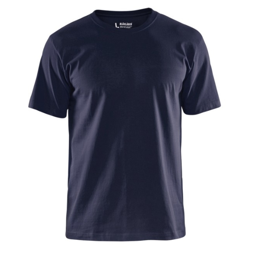 T-Shirts Pack x10 Blåkläder 3302 Marine Blaklader - 330210308800