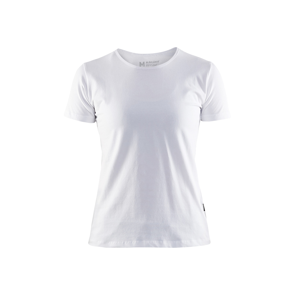 T-Shirt col rond femme 3304 Blanc Blaklader - 330410311000