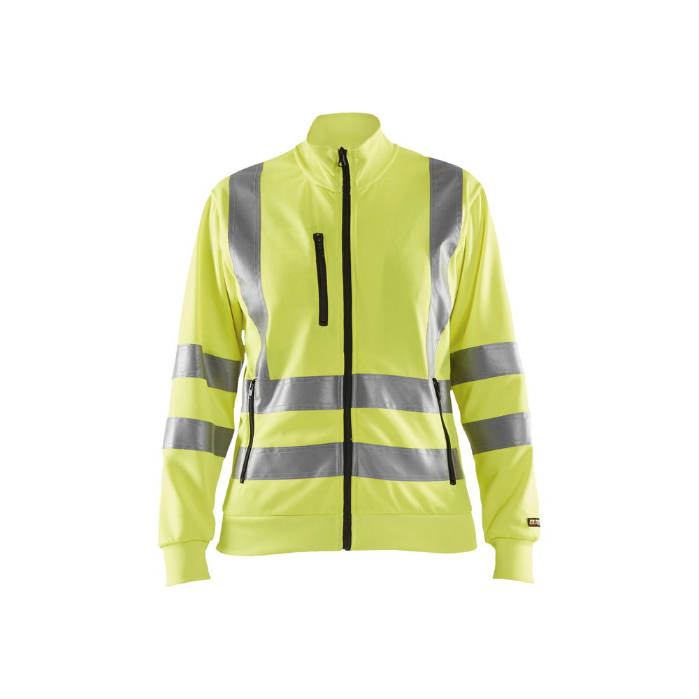 Sweat zippé haute-visibilité femme 3308 Jaune fluo Blaklader - 330819743300