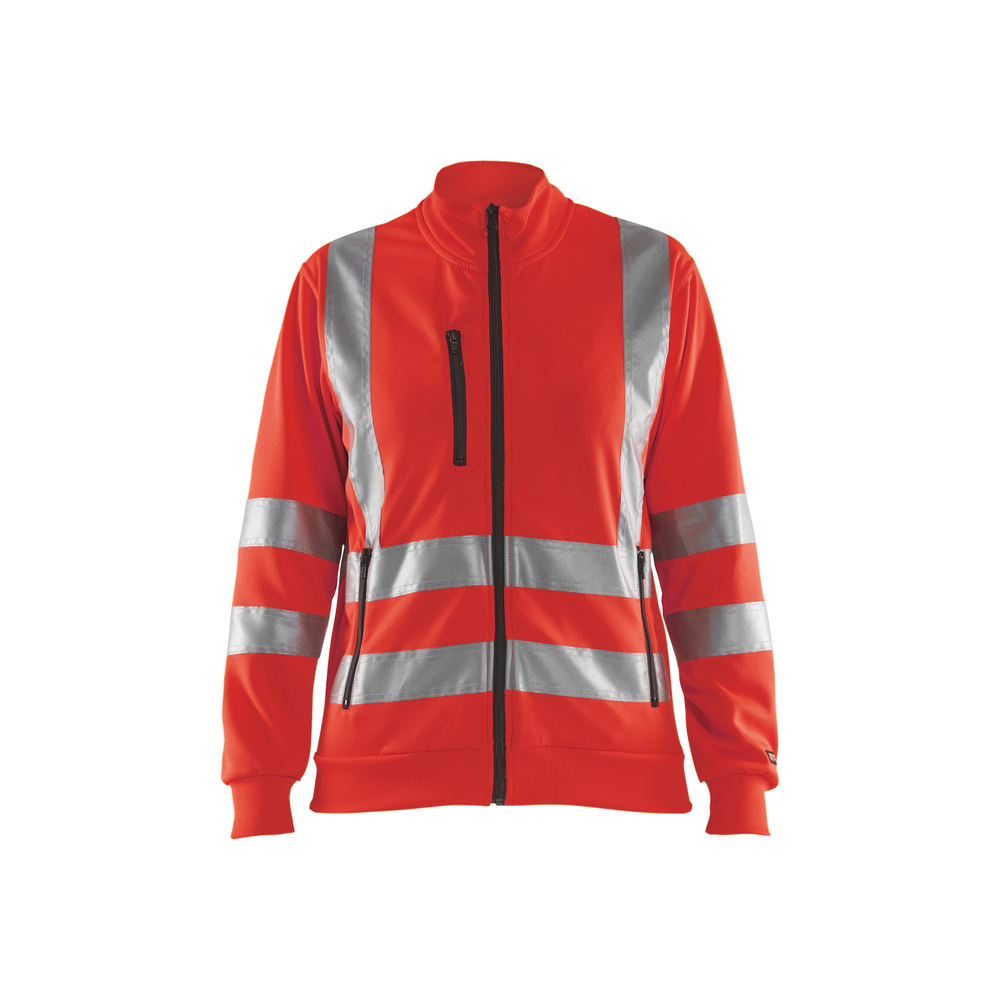 Sweat zippé haute-visibilité femme 3308 Rouge fluo Blaklader - 330819745500