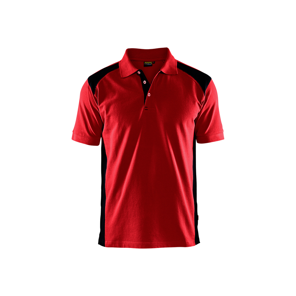 Polo Piqué 3324 Rouge/Noir Blaklader - 332410505699