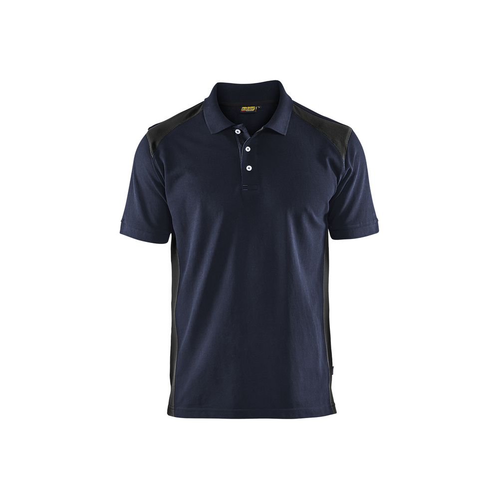 Polo Piqué 3324 Marine foncé/Noir Blaklader - 332410508699