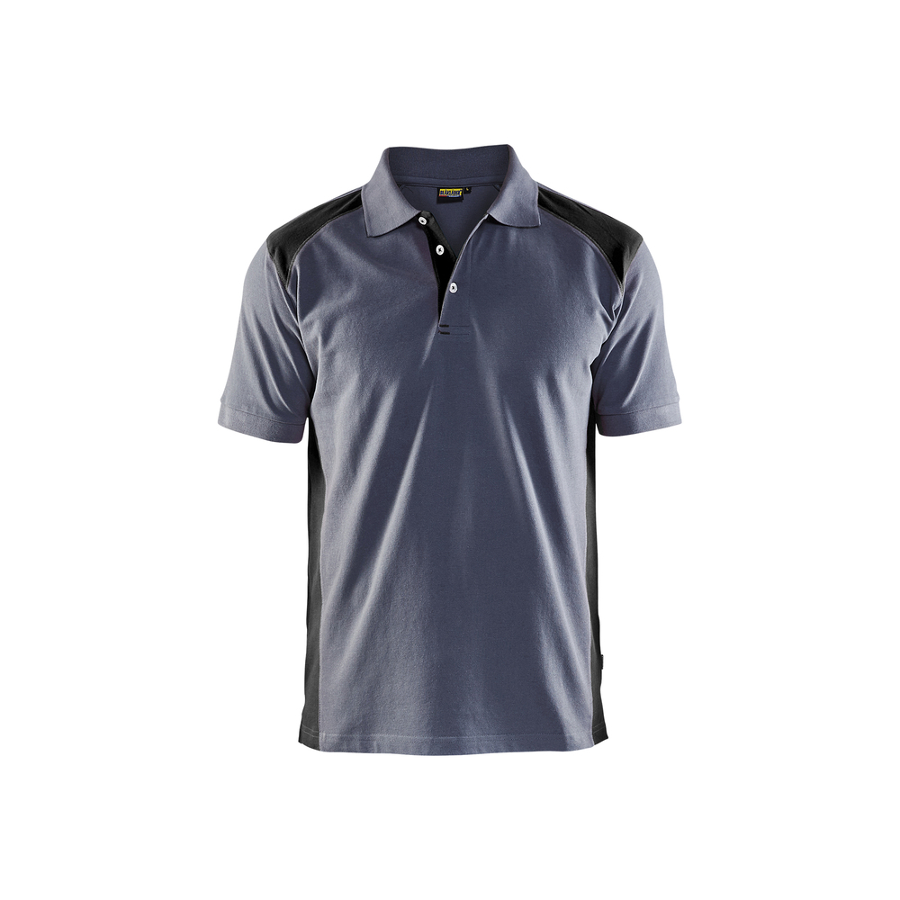 Polo Piqué 3324 Gris clair/Noir Blaklader - 332410509499
