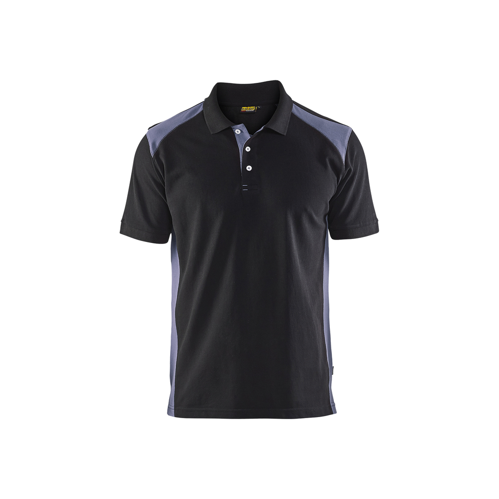 Polo Piqué 3324 Noir/Gris clair Blaklader - 332410509994