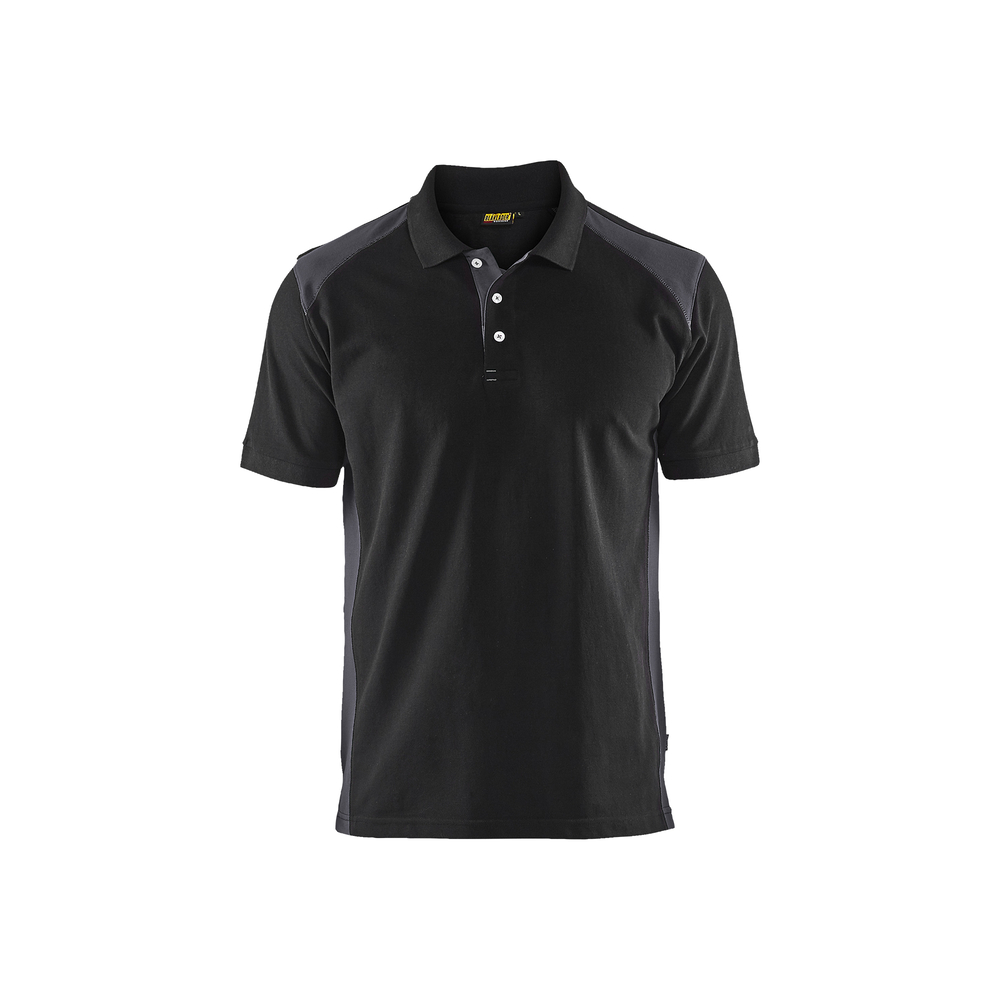Polo Piqué 3324 Noir/Gris moyen Blaklader - 332410509996