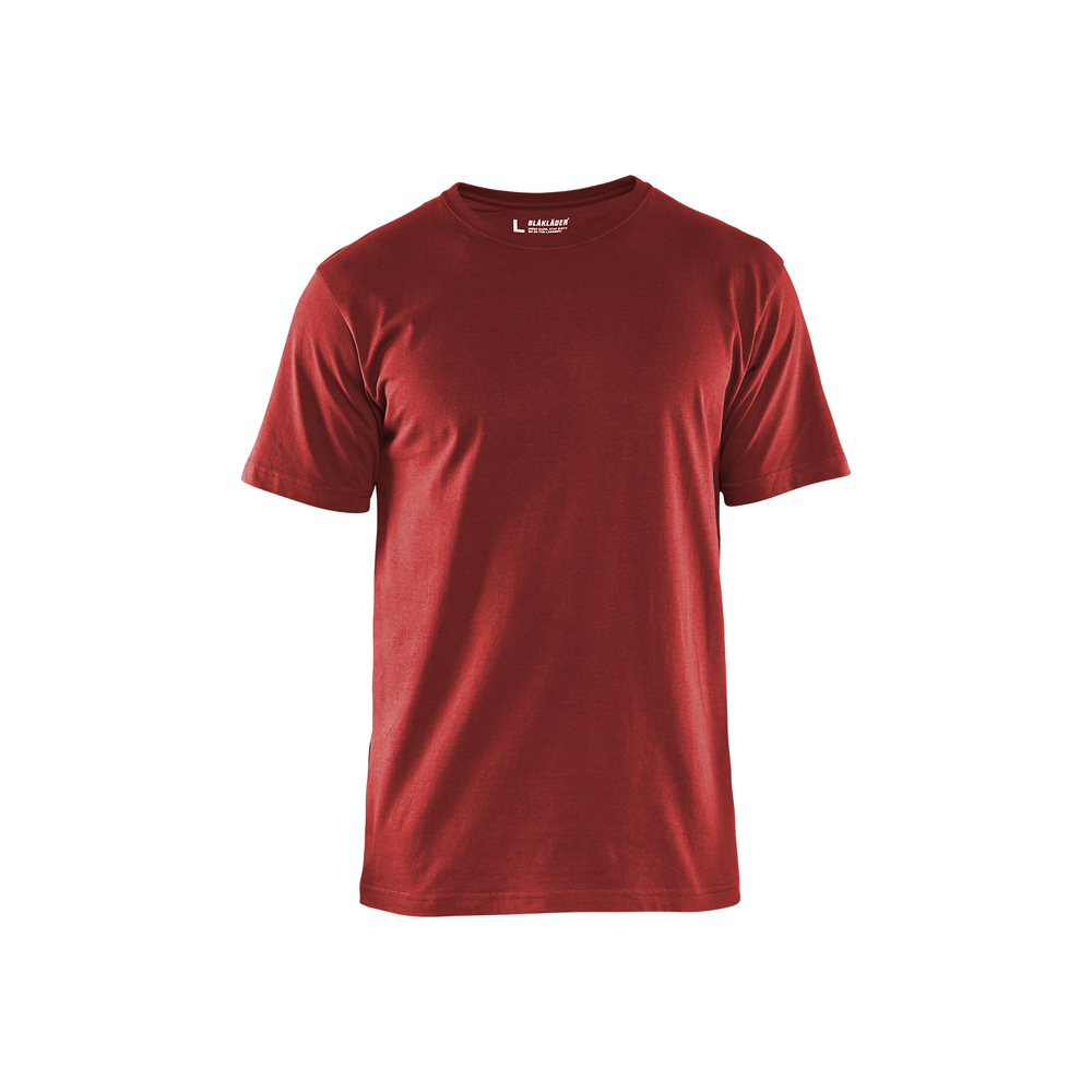 T-shirts col rond Pack x53325 Rouge Blaklader - 332510425600