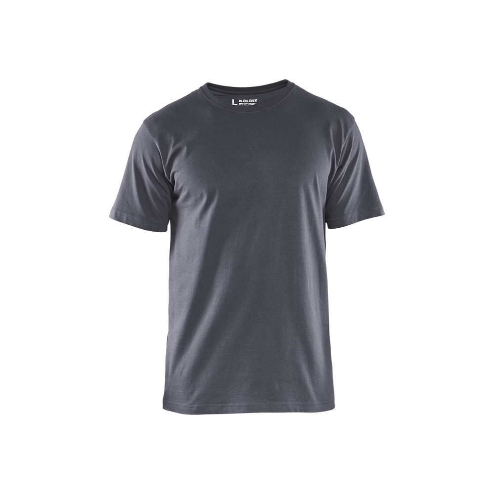 T-shirts col rond Pack x53325 Gris clair Blaklader - 332510429400
