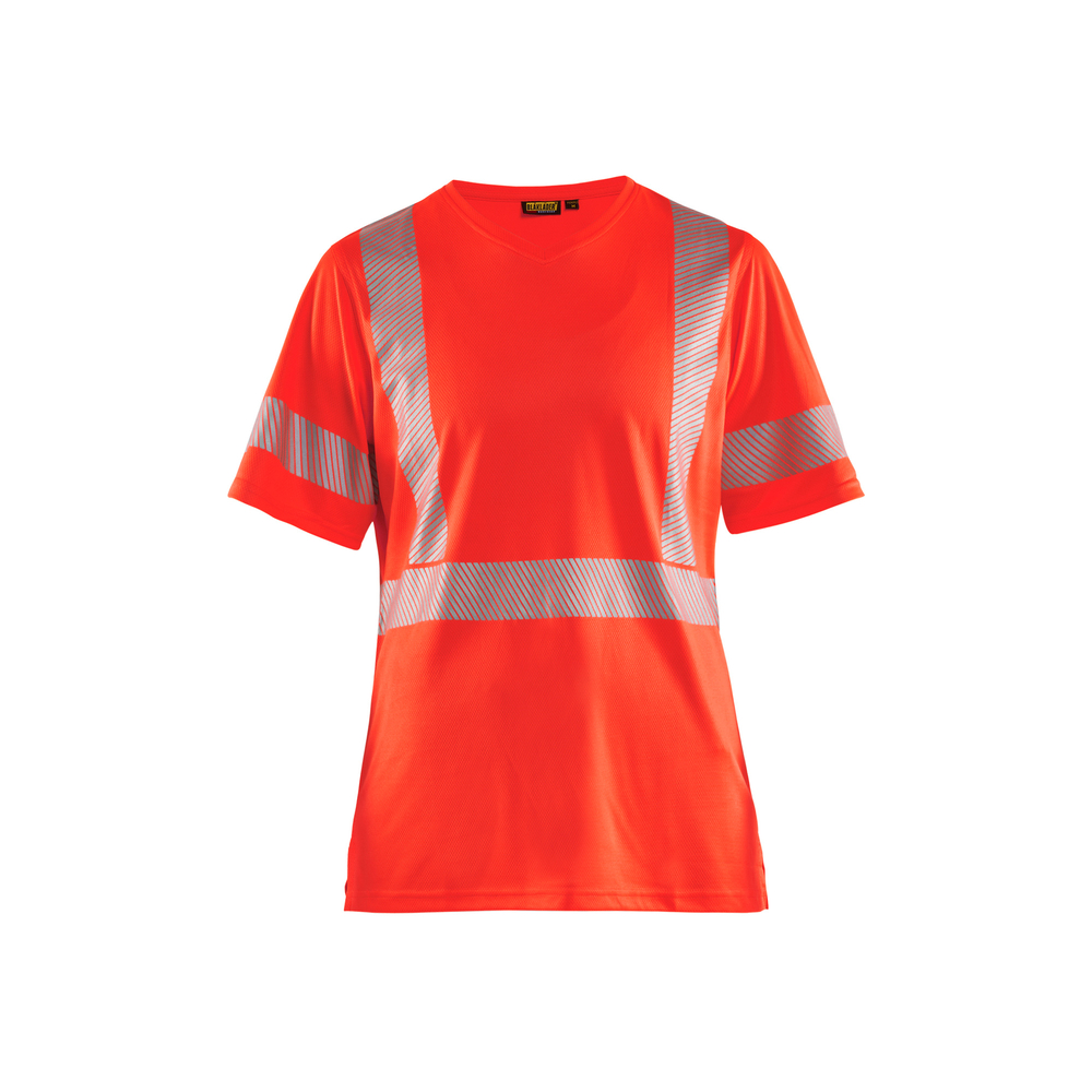 T-shirt haute-visibilité anti-UV femme 3336 Rouge fluo Blaklader - 333610135500
