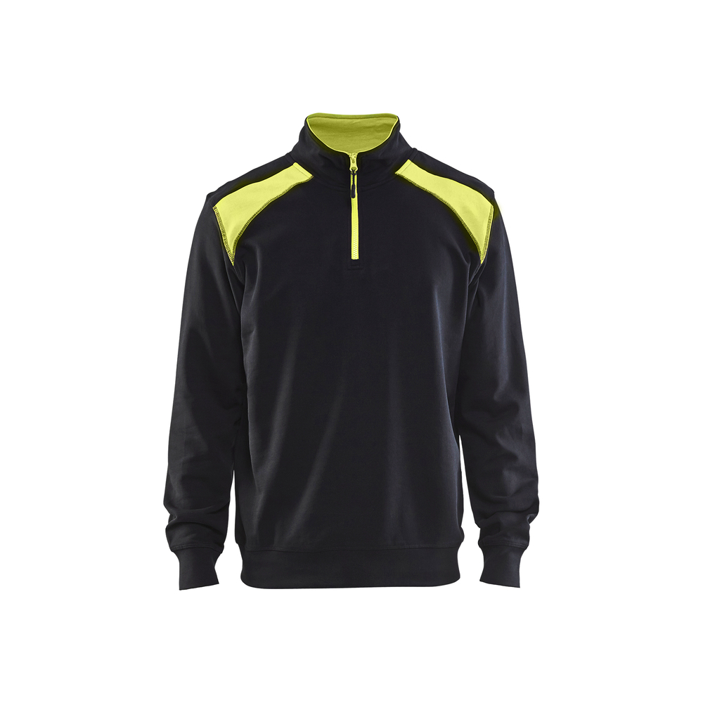 Sweat camionneur 3353 Noir/Jaune fluo Blaklader - 335311589933