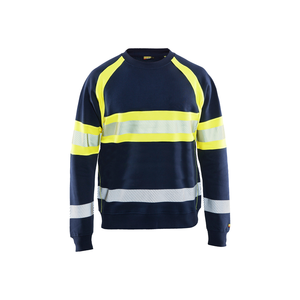 Sweat haute-visibilité 3359 Marine/Jaune fluo Blaklader - 335911588933