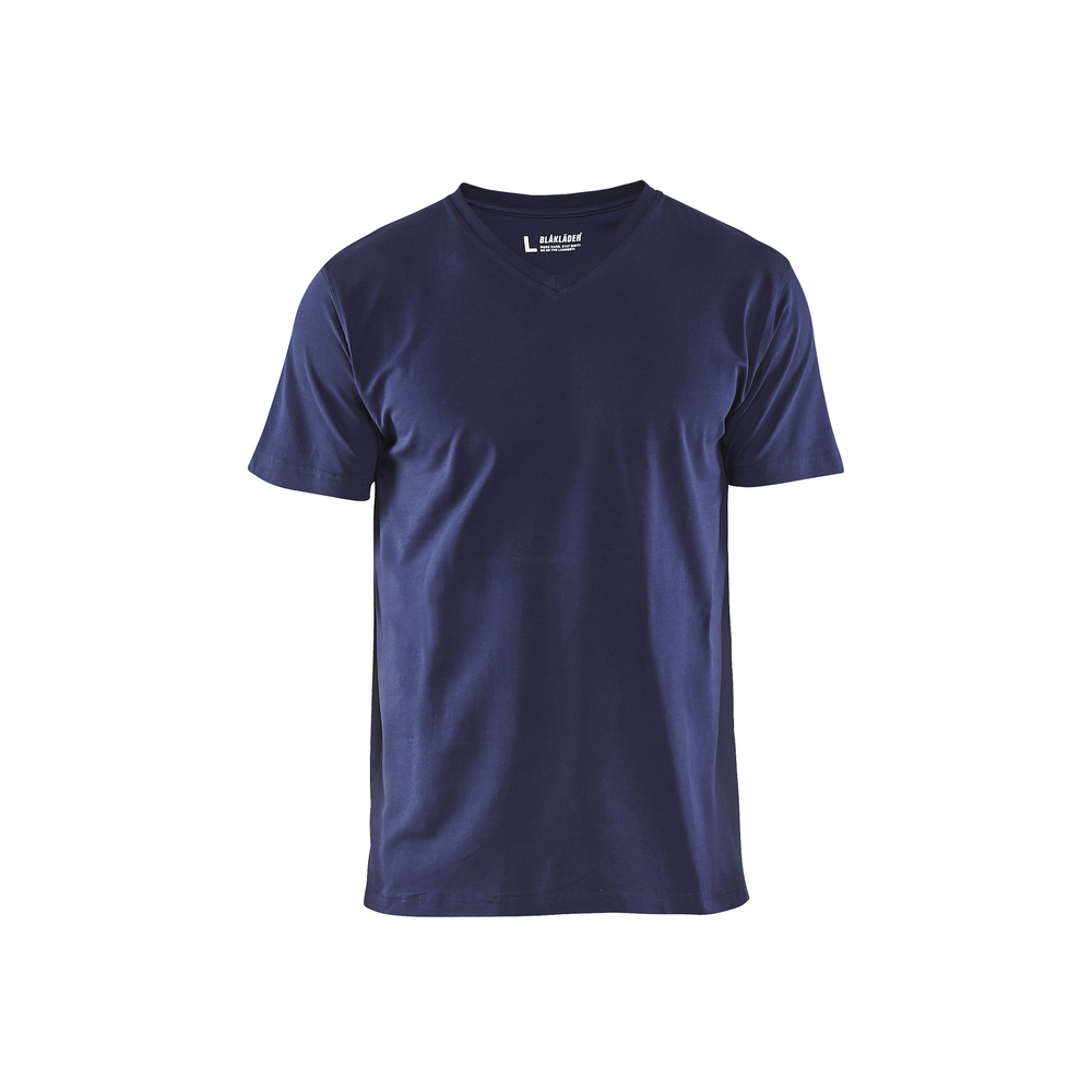 T-Shirt col V 3360 Marine Blaklader - 336010298800