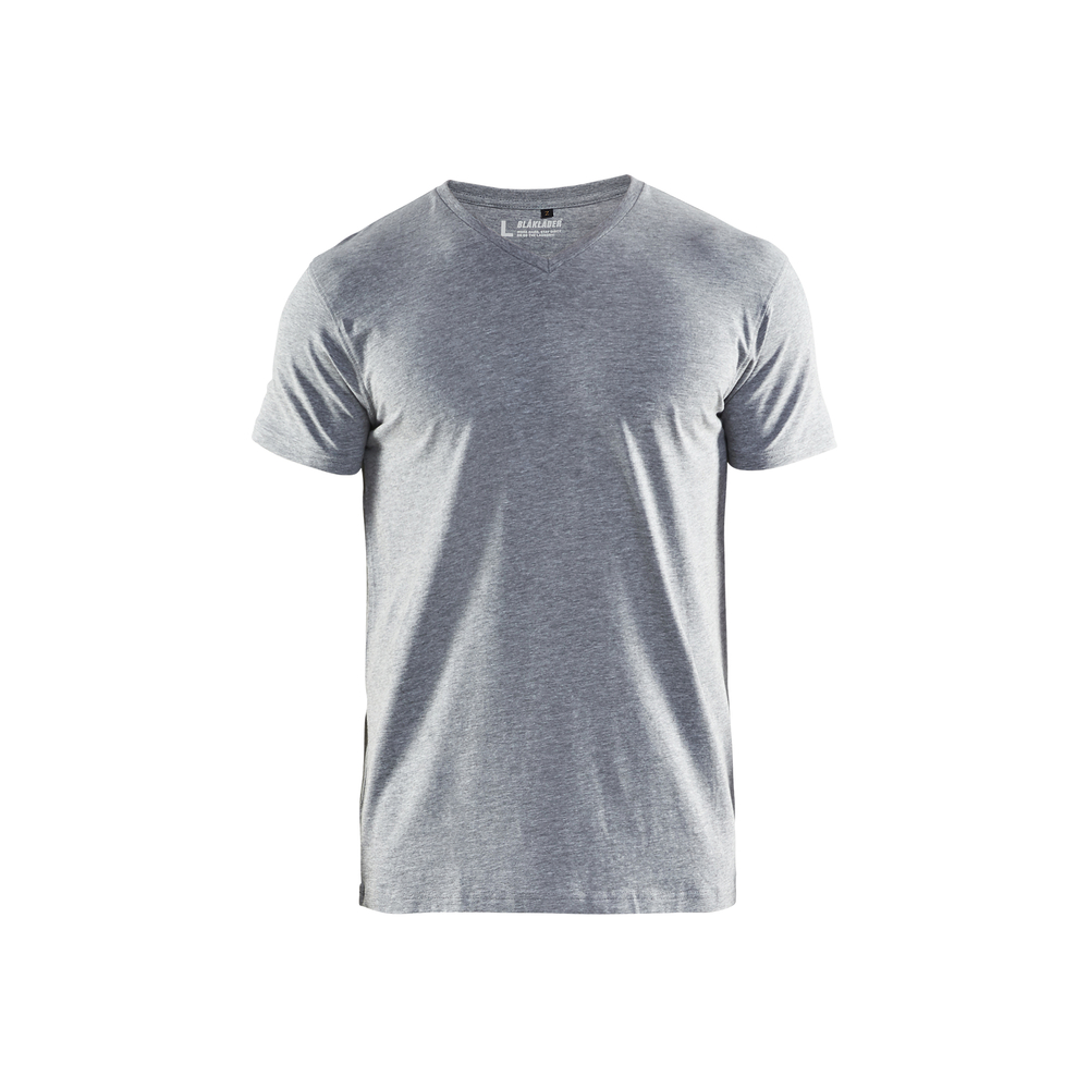 T-Shirt col V 3360 Gris chiné Blaklader - 336010599000