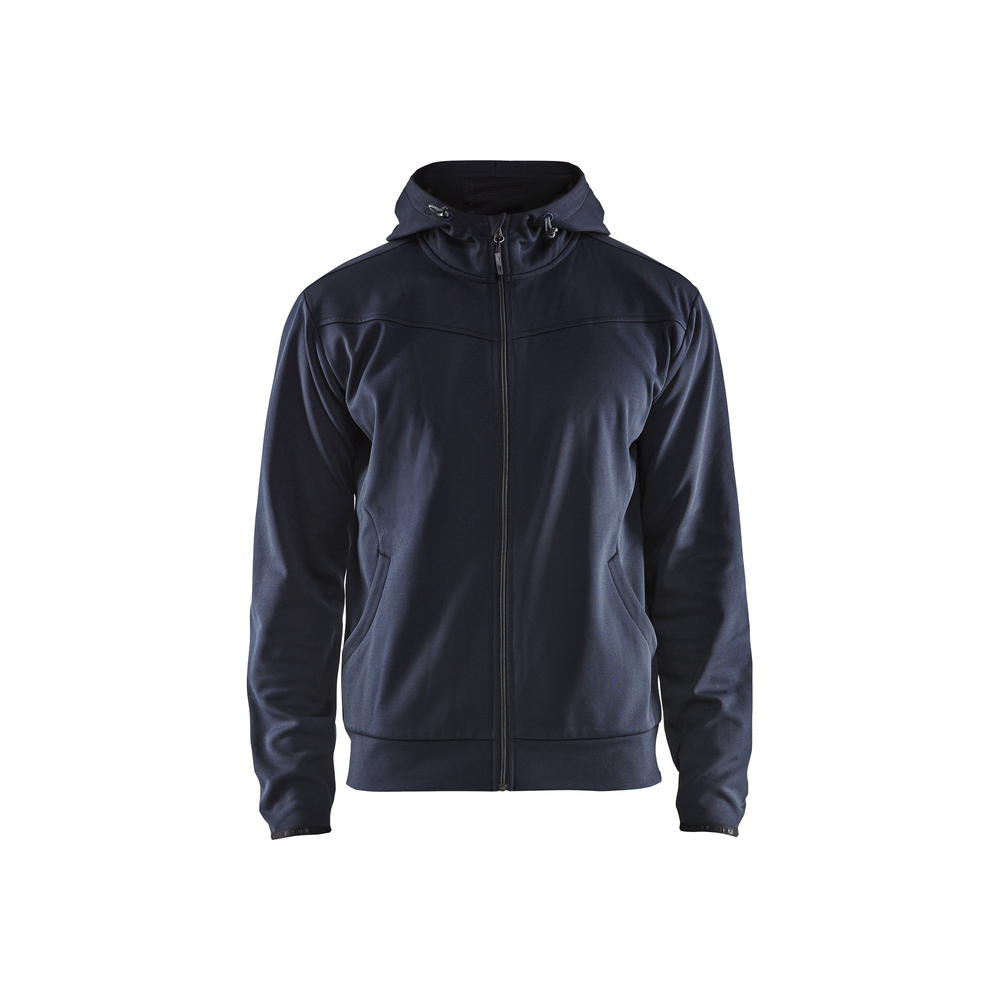 Sweat zippé à capuche 3363 Marine foncé/Noir Blaklader - 336325268699