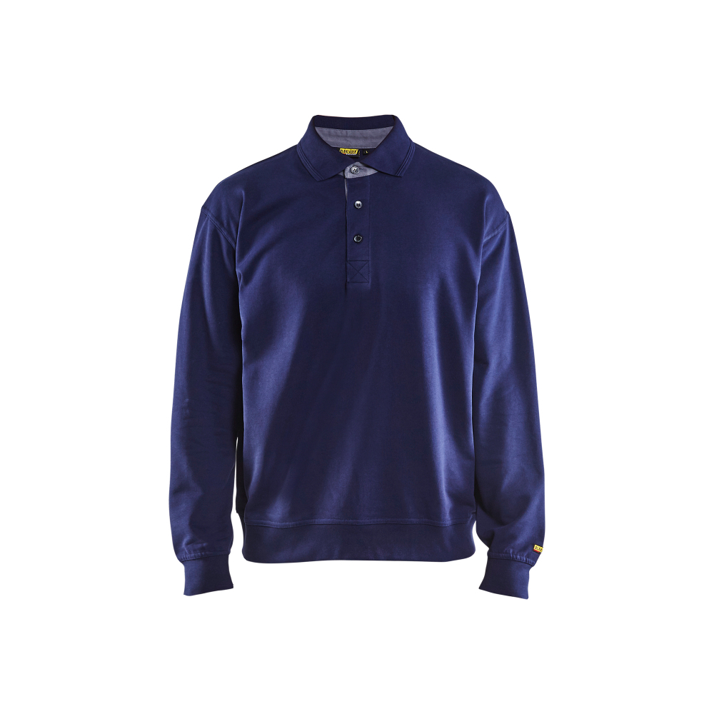 Sweat col polo 3370 Marine Blaklader - 337011588900