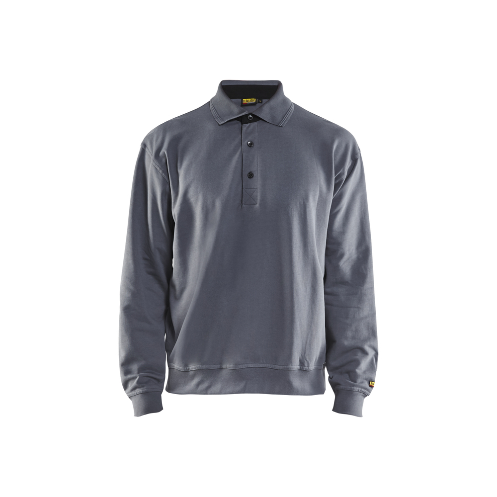 Sweat col polo 3370 Gris clair Blaklader - 337011589400
