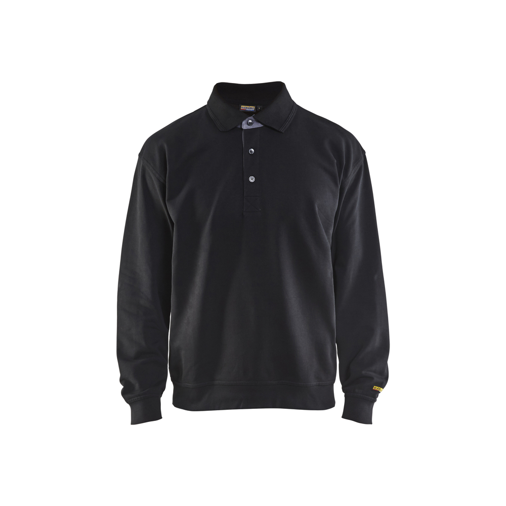 Sweat col polo Blåkläder 3370 Noir Blaklader - 337011589900