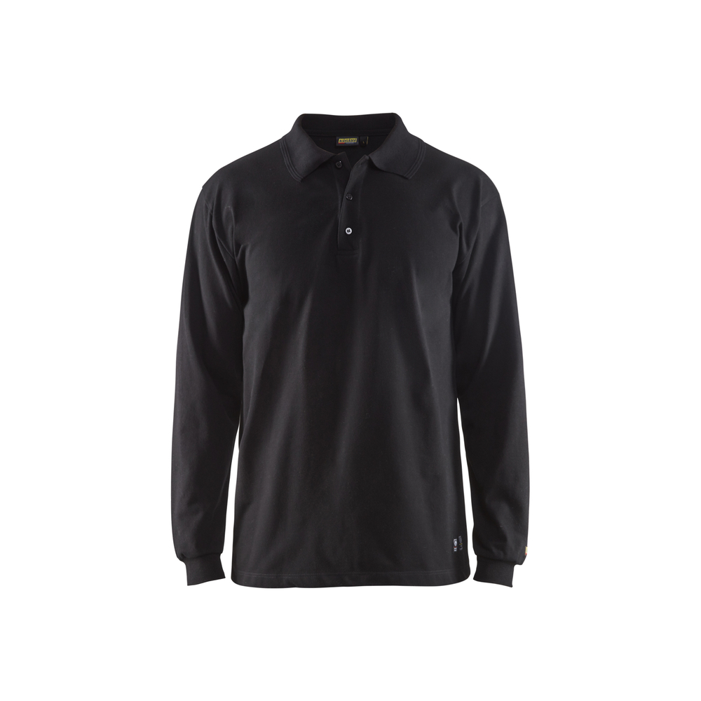 Polo piqué ignifugé 3374 Noir Blaklader - 337417269900