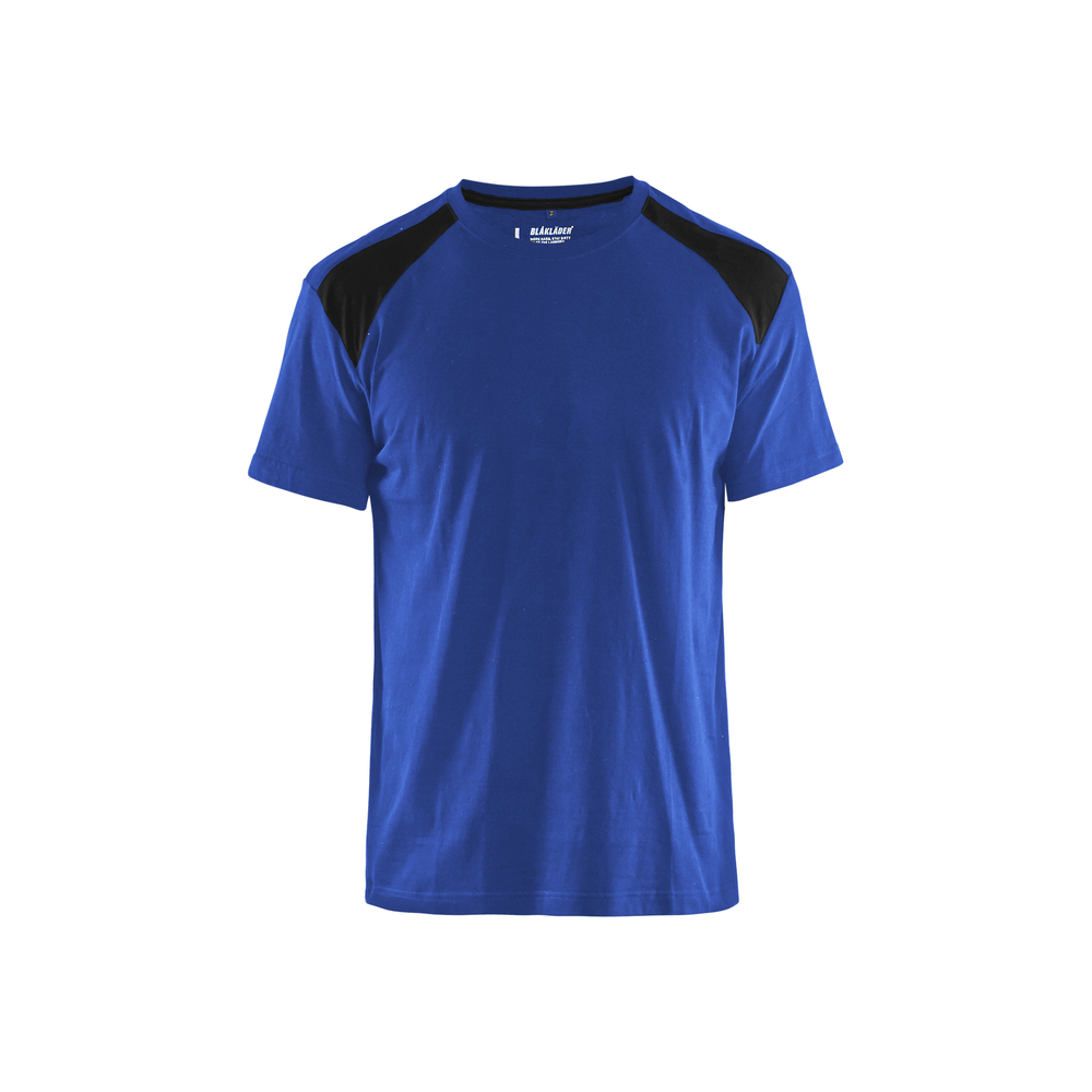 T-shirt bicolore 3379 Bleu roi/Noir Blaklader - 337910428599