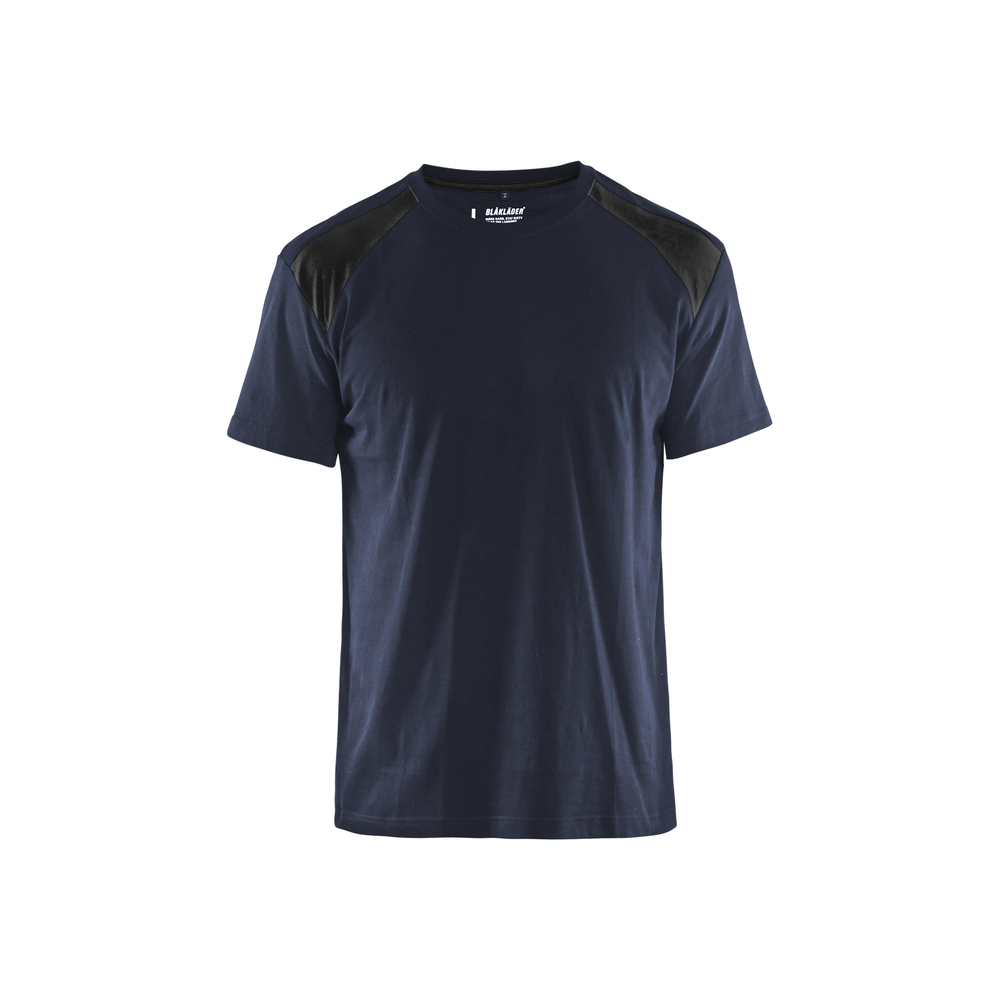T-shirt bicolore 3379 Marine foncé/Noir Blaklader - 337910428699