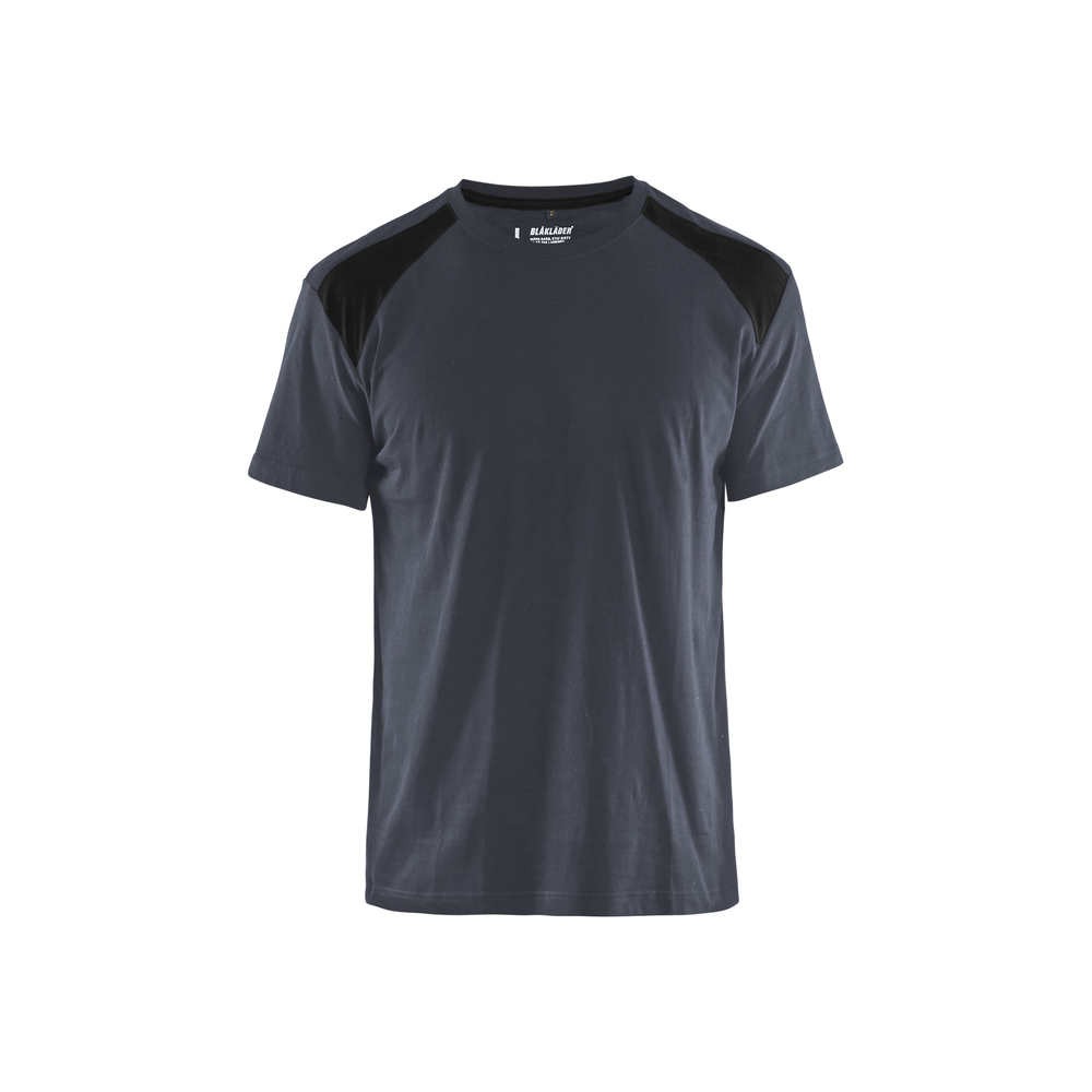 T-shirt bicolore 3379 Gris Foncé/Noir Blaklader - 337910429899