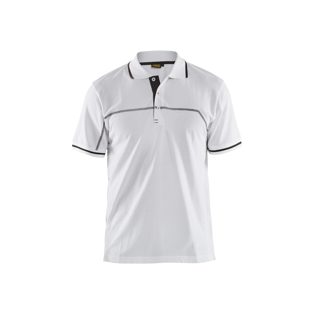 Polo bicolore Blåkläder 3389 Blanc/Gris foncé Blaklader - 338910501098