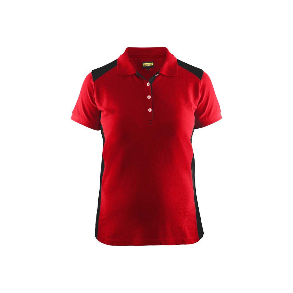 Polo Femme 3390 Rouge/Noir Blaklader - 339010505699