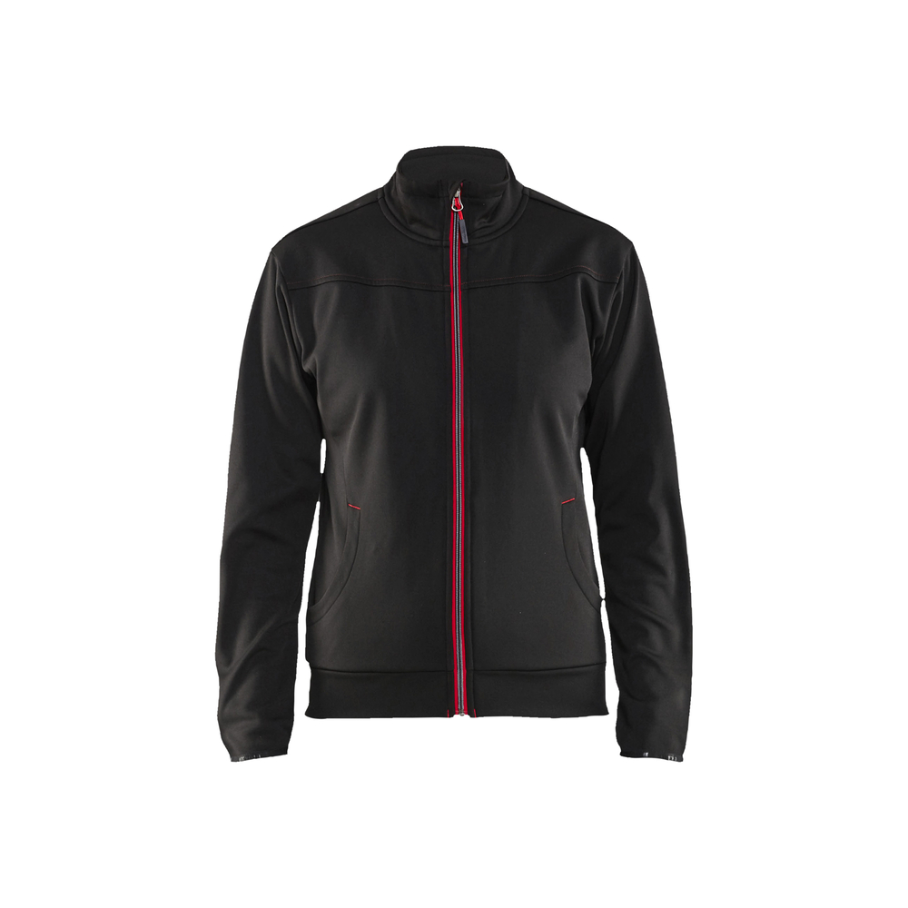 Sweat zippé femme 3394 Noir/Rouge Blaklader - 339425269956