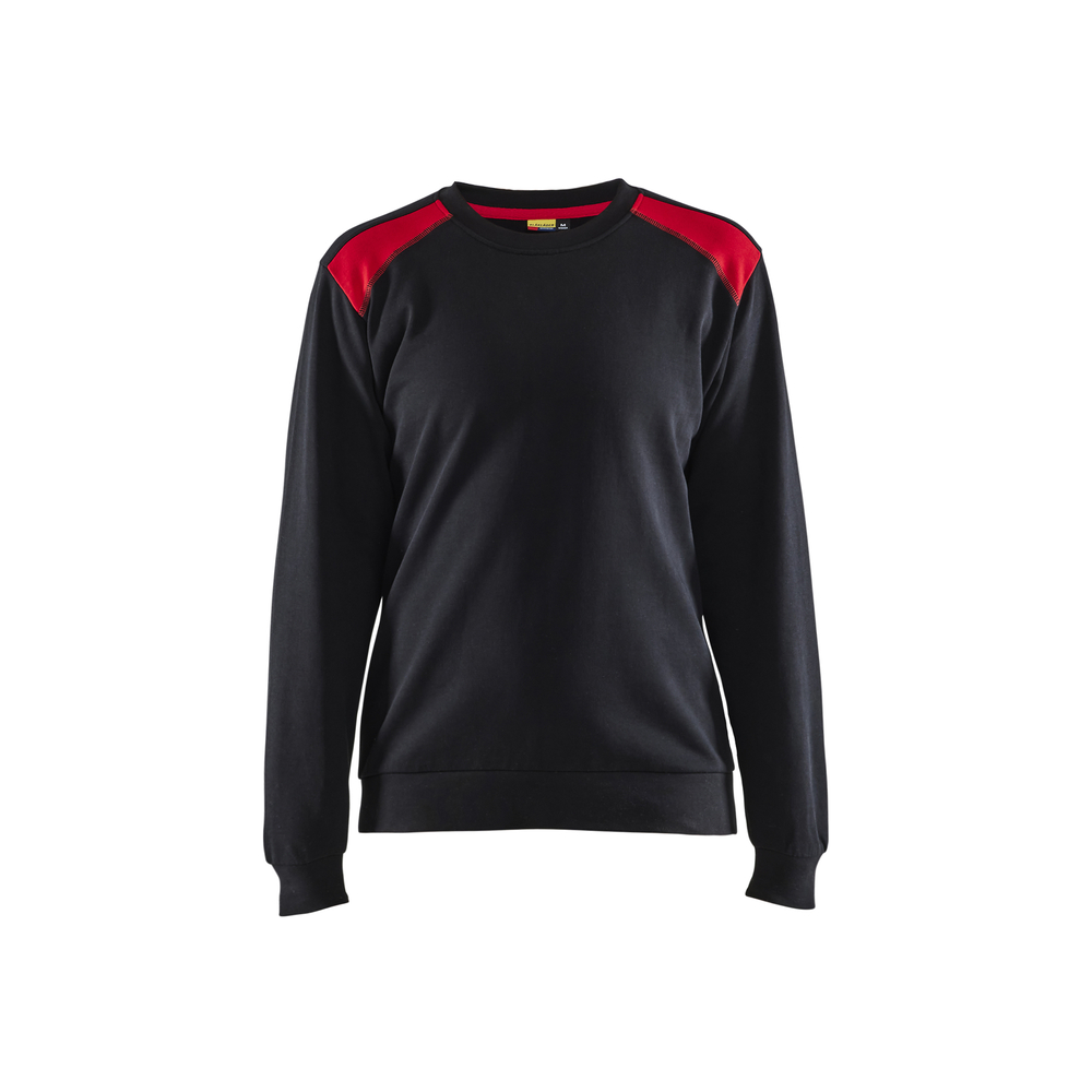 Sweat femme 3408 Noir/Rouge Blaklader - 340811589956
