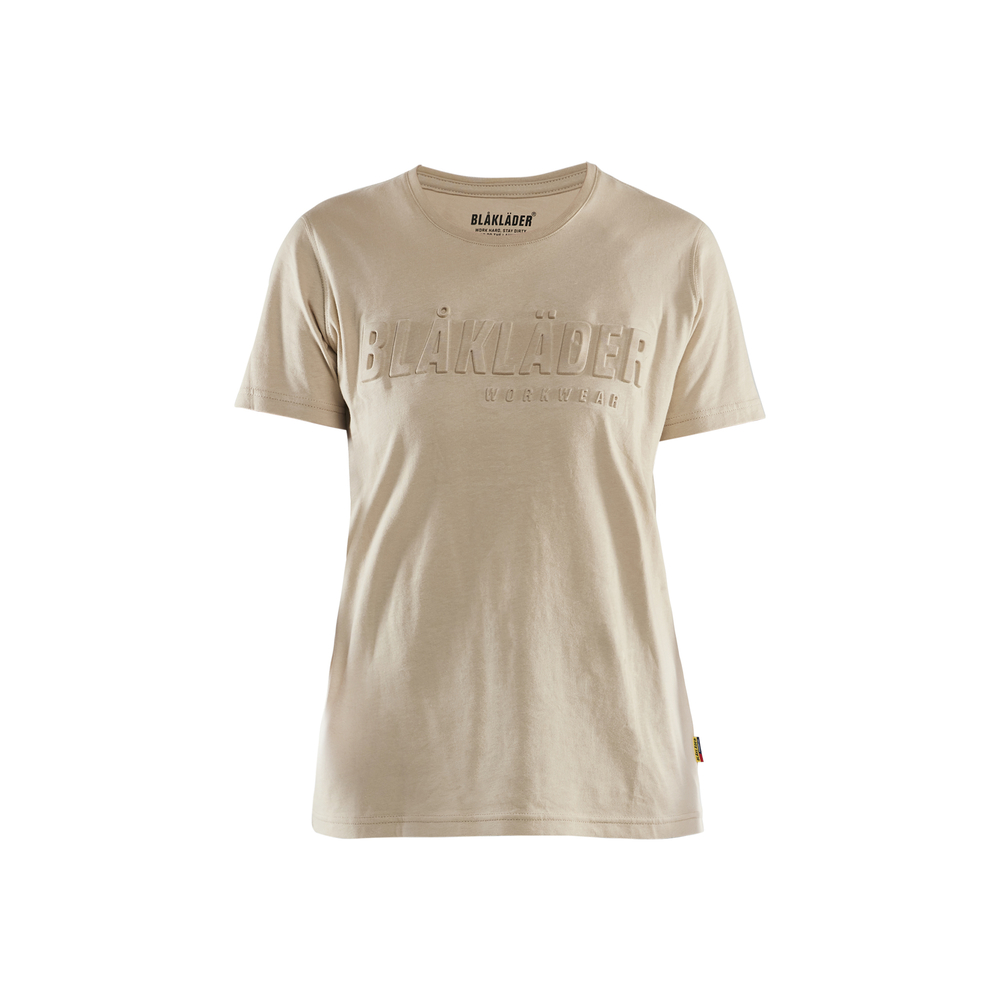 T-shirt imprimé 3D femme 3431 Beige Blaklader - 343110422509