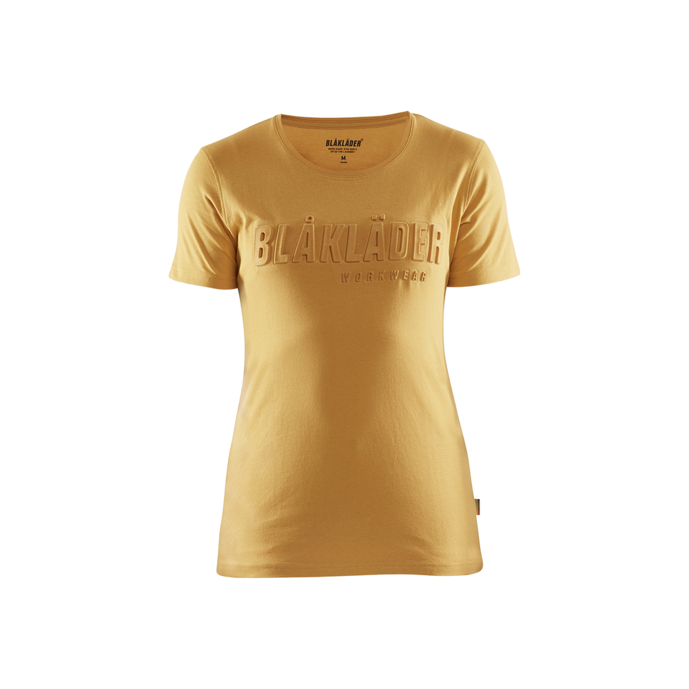 T-shirt imprimé 3D femme Blåkläder 3431 Miel doré Blaklader - 343110423709