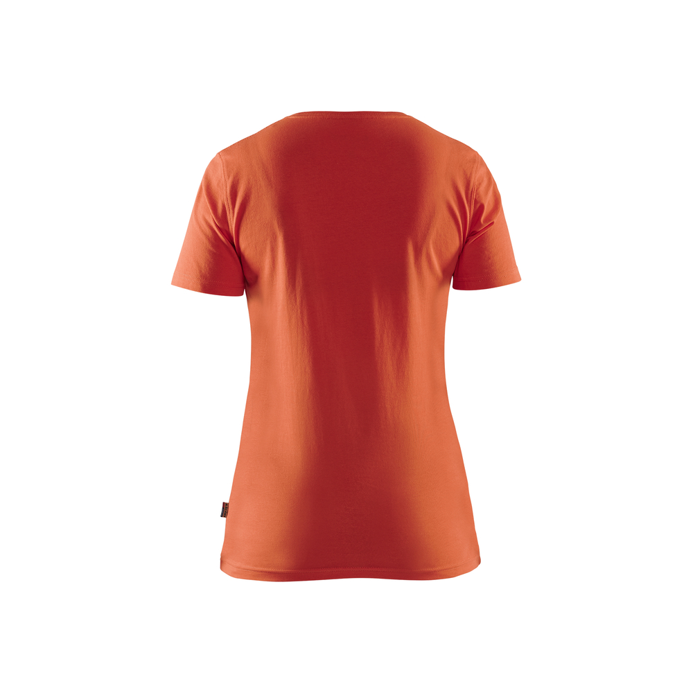 T-shirt imprimé 3D femme 3431 Orange fluo Blaklader - 343110425409