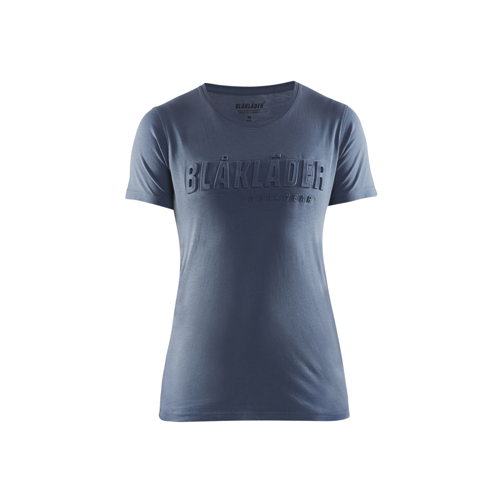 T-shirt imprimé 3D femme Blåkläder 3431 Bleu paon Blaklader - 343110428209