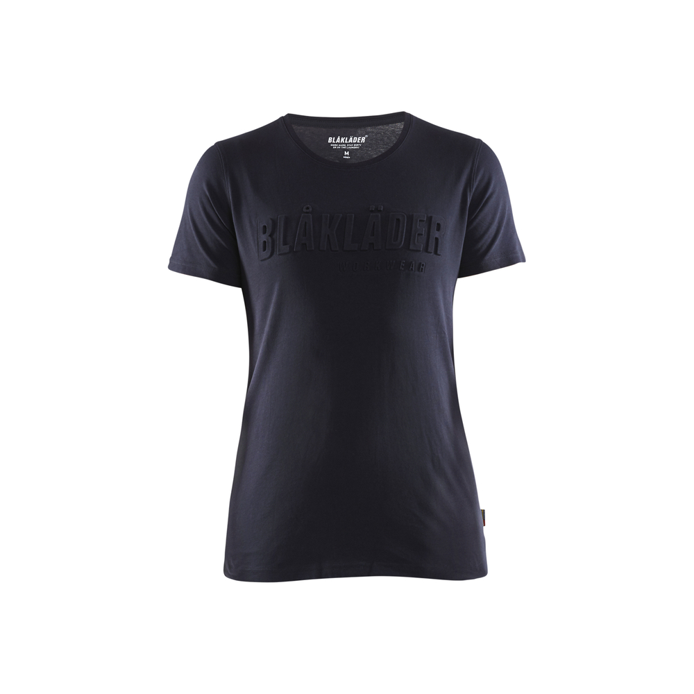 T-shirt imprimé 3D femme 3431 Marine foncé Blaklader - 343110428600