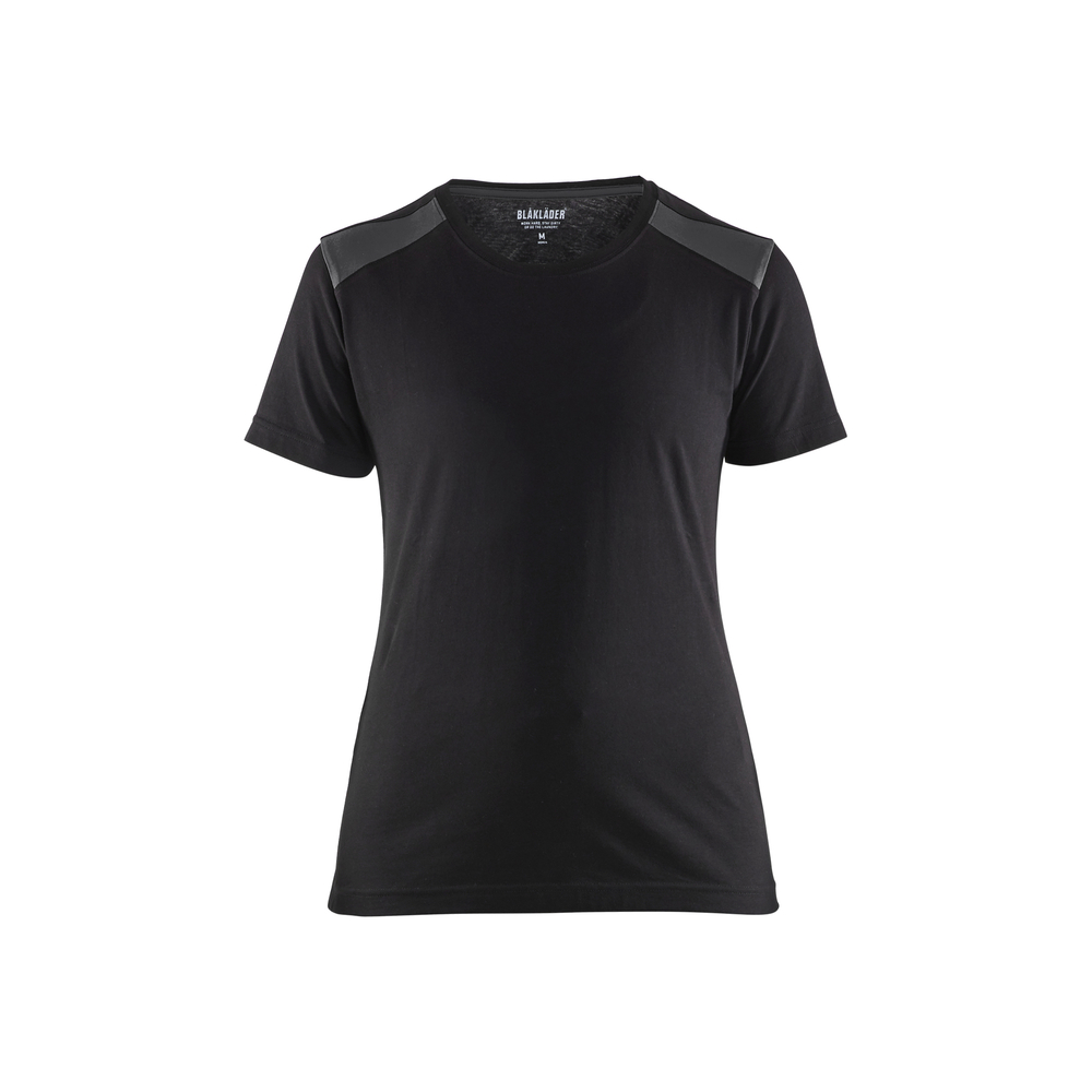 T-shirt femme 3479 Noir/Gris foncé Blaklader - 347910429998